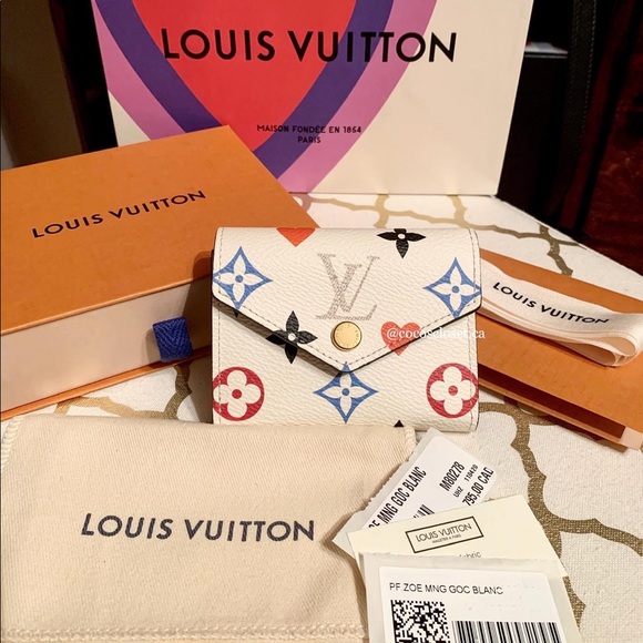 Louis Vuitton Game On Zoé Wallet - Picture 1 of 2